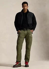 Men's Classic Fit Camo Canvas Cargo Pants
