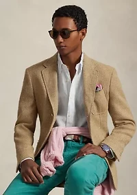 Classic Fit Striped Linen Shirt