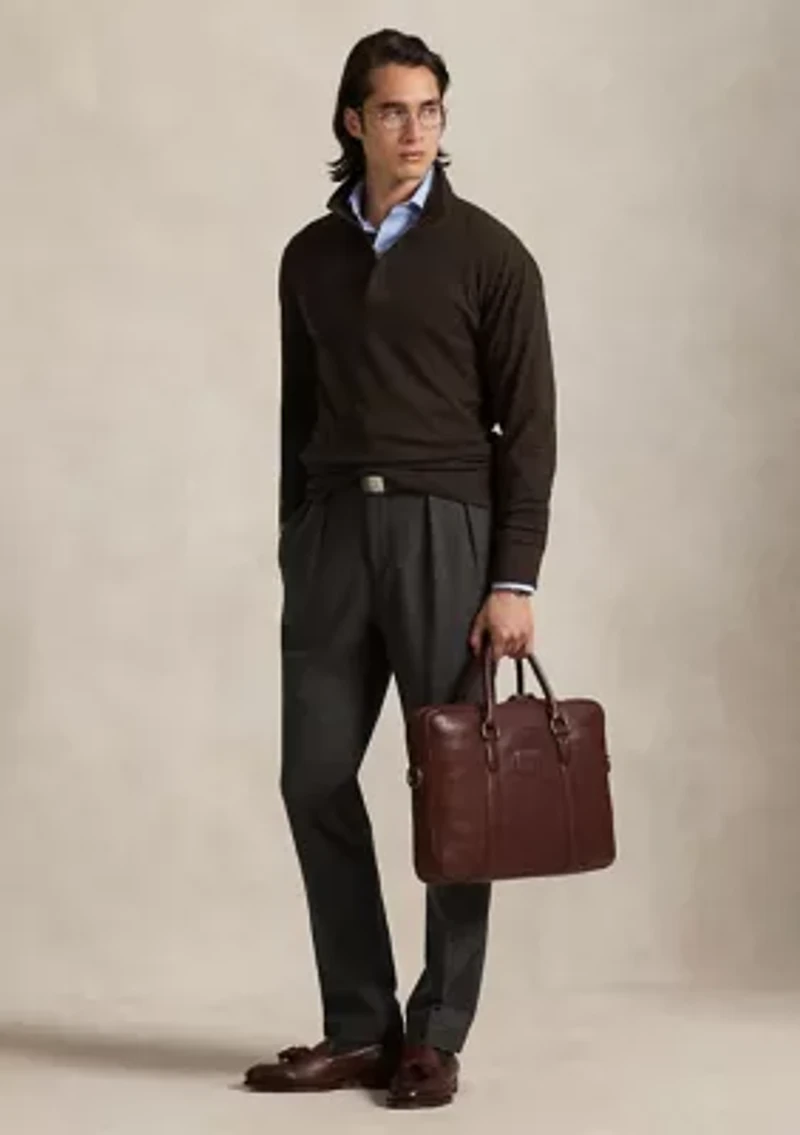 Houndstooth Luxury Jersey Pullover