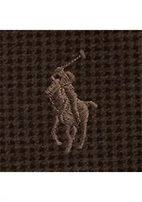 Houndstooth Luxury Jersey Pullover