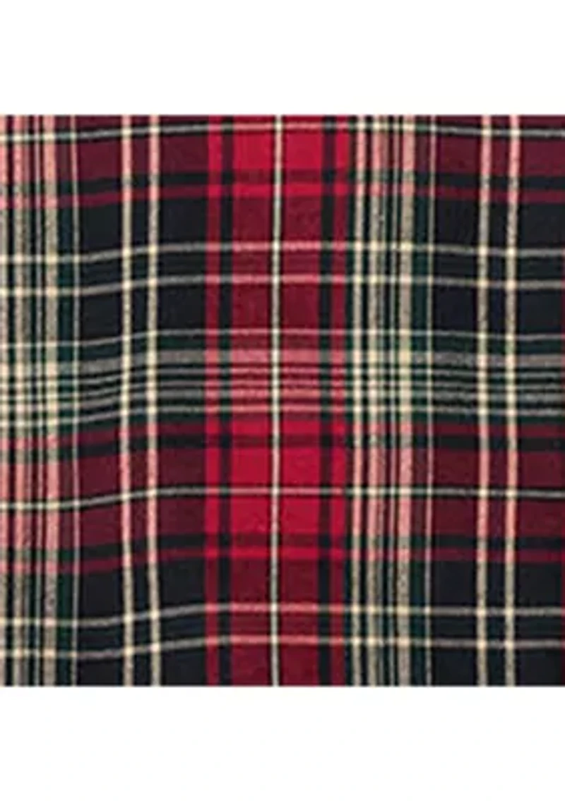 Men's Classic Fit Plaid Oxford Work shirt
