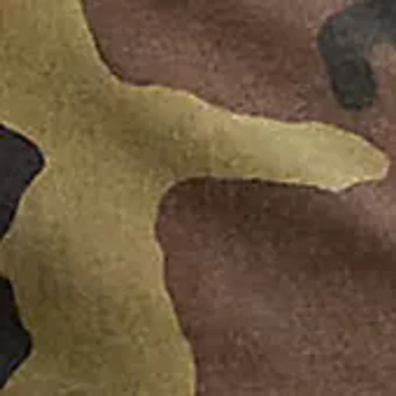 Men's Classic Fit Camo Canvas Cargo Pants