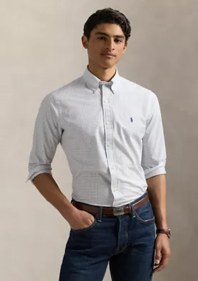 Classic Fit Stretch Poplin Shirt
