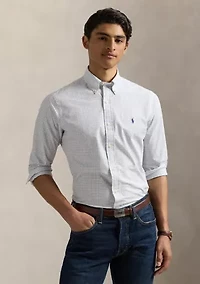 Classic Fit Stretch Poplin Shirt