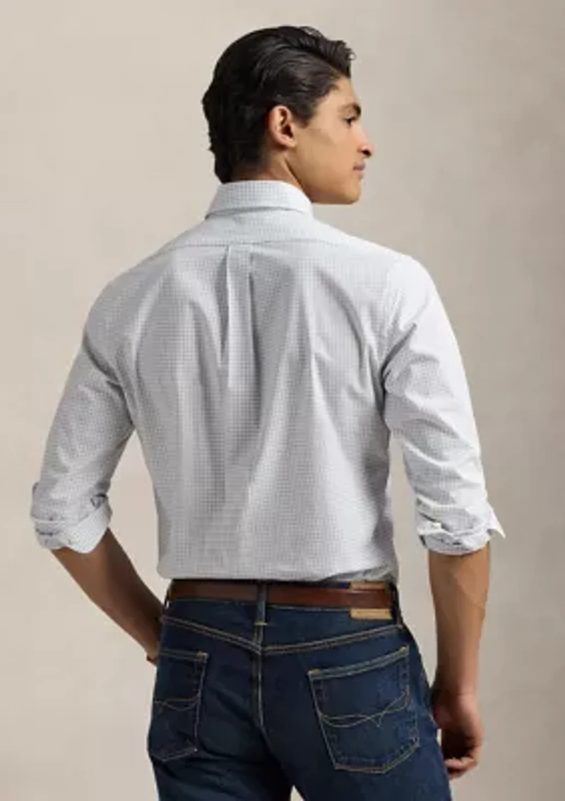 Classic Fit Stretch Poplin Shirt