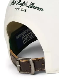 Two-Tone Crest Twill Ball Cap