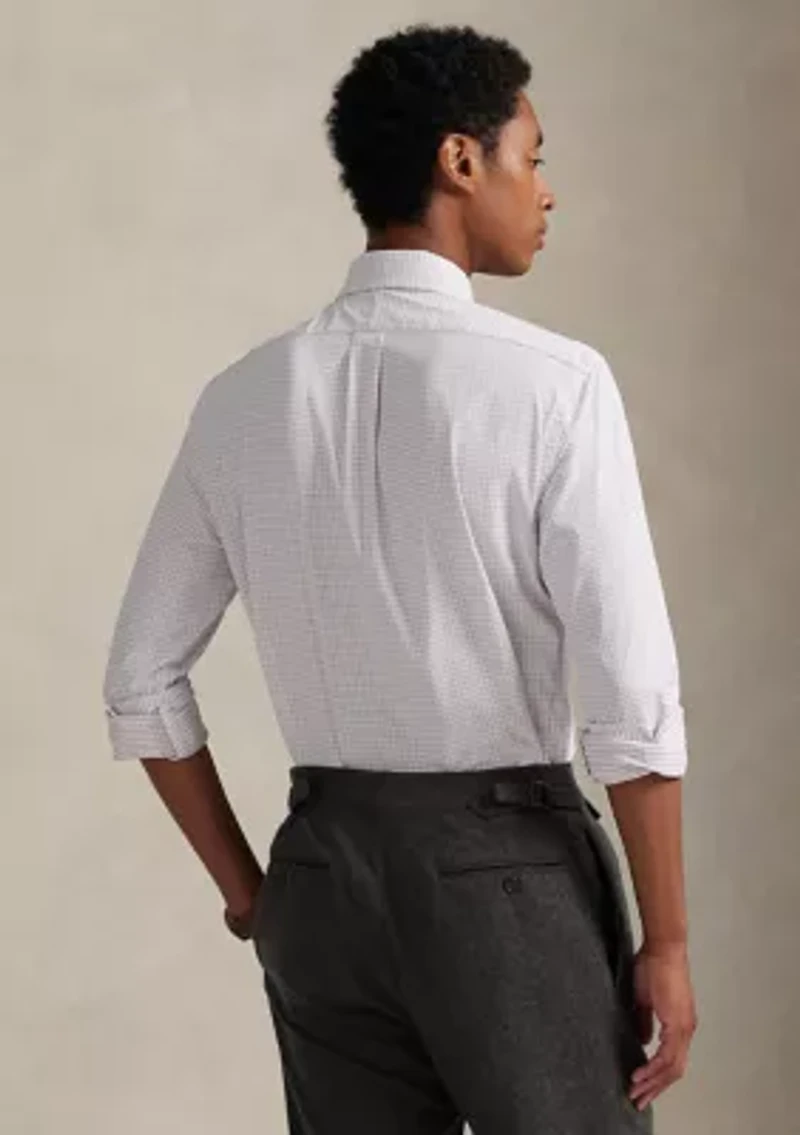 Men's Long Sleeve Oxford Shirt