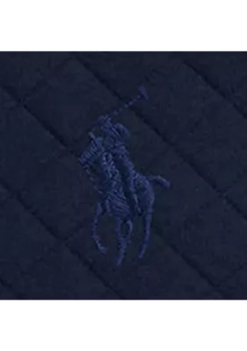 Men's Long Sleeve Woven Polo