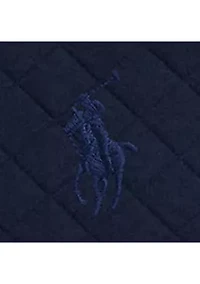 Men's Long Sleeve Woven Polo