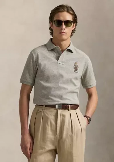 Classic Fit Polo Bear Mesh Shirt