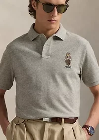 Classic Fit Polo Bear Mesh Shirt