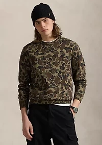 Camo Double-Knit Sweatshirt