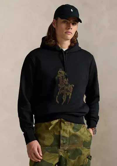 Camo Big Pony Double-Knit Hoodie