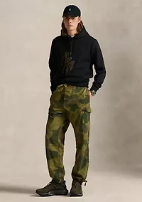 Camo Big Pony Double-Knit Hoodie