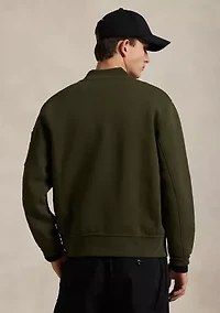 Double-Knit Bomber Jacket
