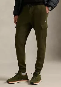 Double-Knit Cargo Jogger Pant