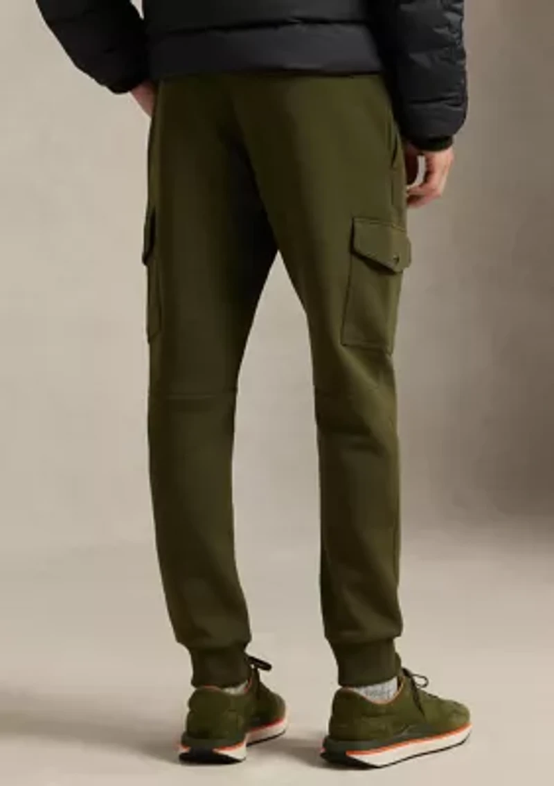 Double-Knit Cargo Jogger Pant
