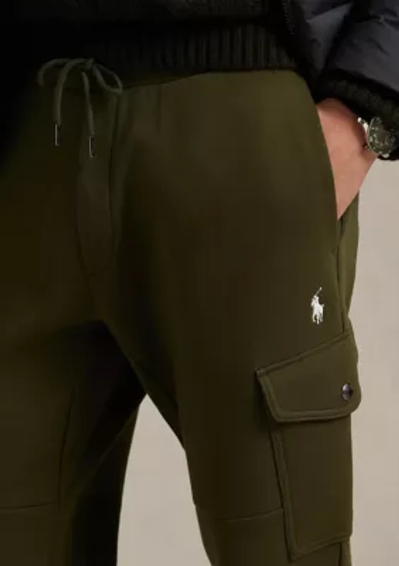 Double-Knit Cargo Jogger Pant