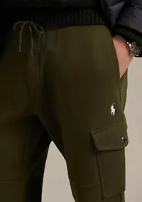 Double-Knit Cargo Jogger Pant