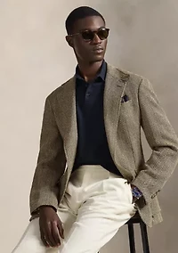 Cotton Polo-Collar Sweater