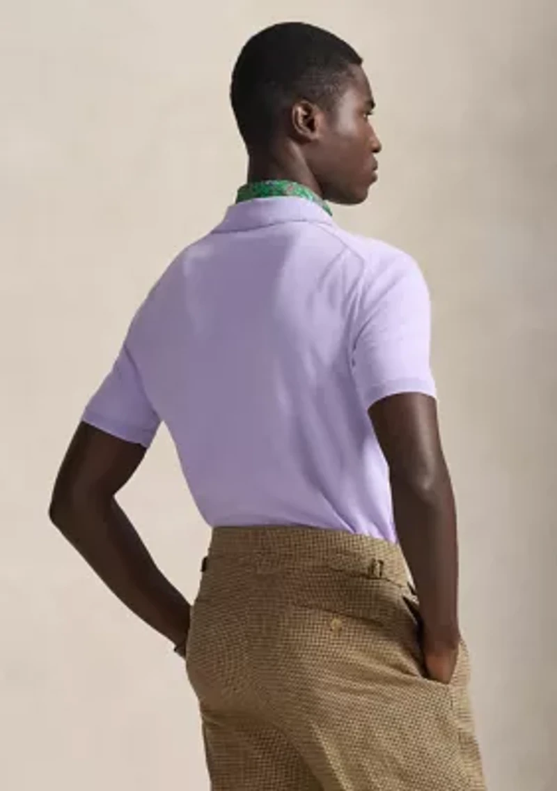 Cotton Polo-Collar Sweater