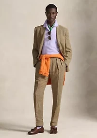 Cotton Polo-Collar Sweater