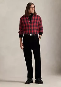 Men's Classic Fit Plaid Double-Faced Shirt