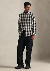 Men's Classic Fit Plaid Double-Faced Shirt