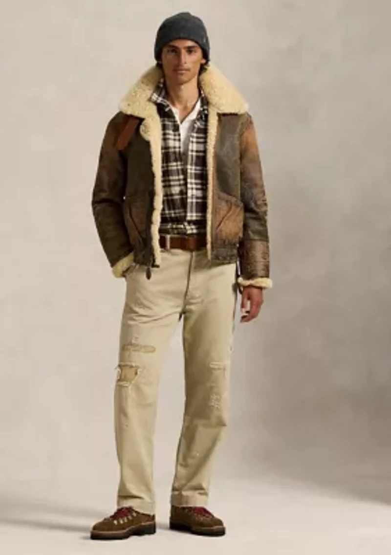 Classic Fit Plaid Performance Camp Shirt