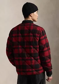 Men's Buffalo Check Wool-Blend Jacket
