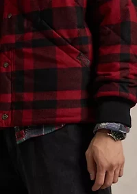 Men's Buffalo Check Wool-Blend Jacket