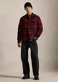 Men's Buffalo Check Wool-Blend Jacket