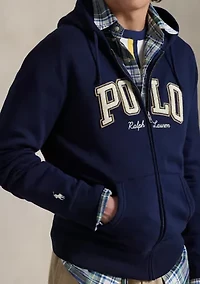Logo Fleece Full-Zip Hoodie