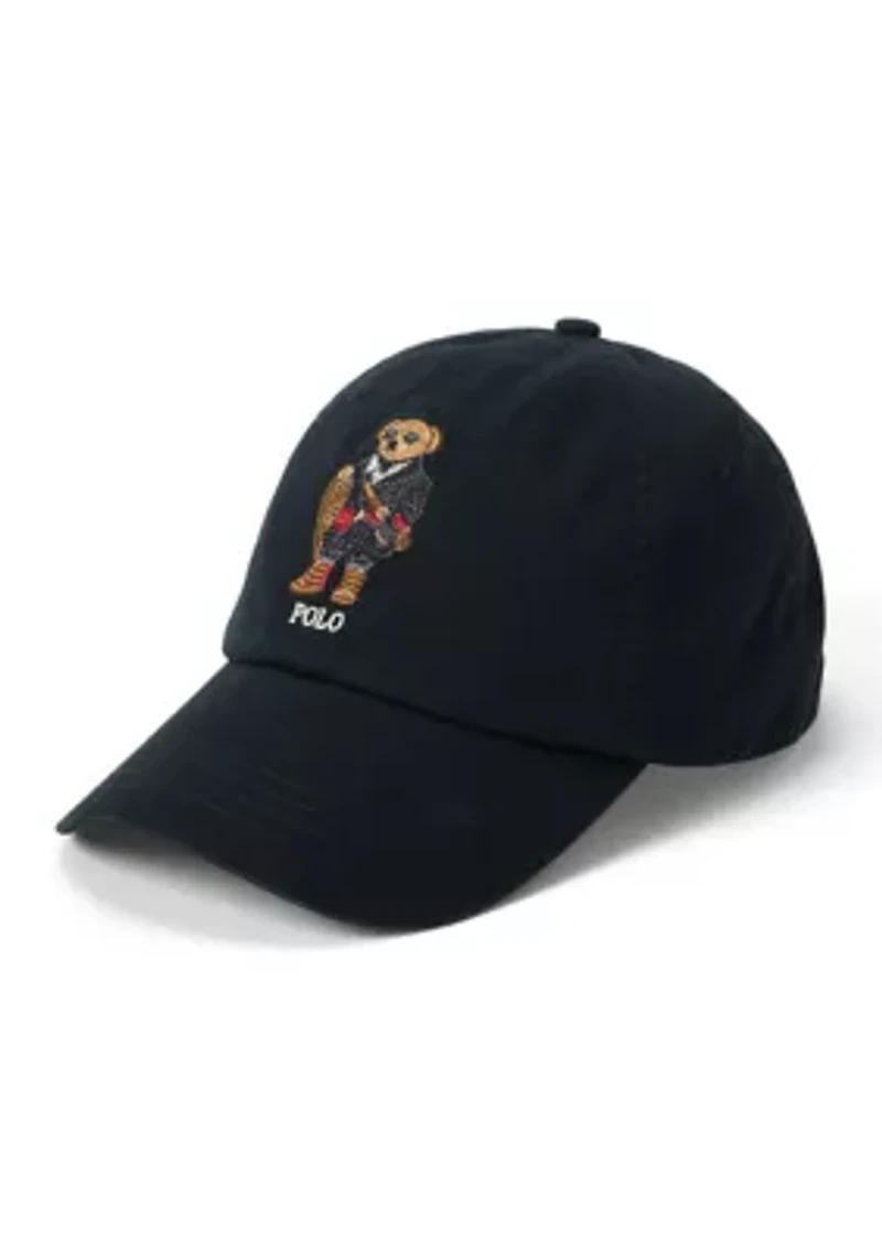 Polo Bear Twill Ball Cap