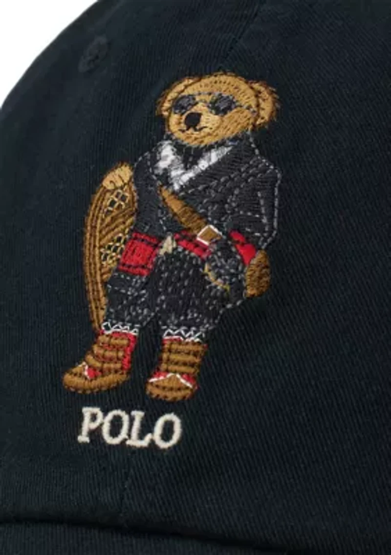 Polo Bear Twill Ball Cap