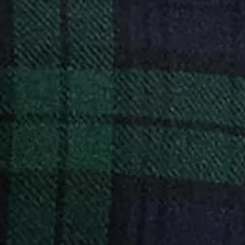 Custom Slim Plaid Jacquard Polo Shirt