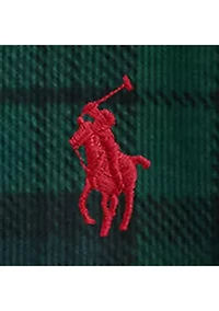 Men's Plaid Estate-Rib 1/4 Zip Pullover