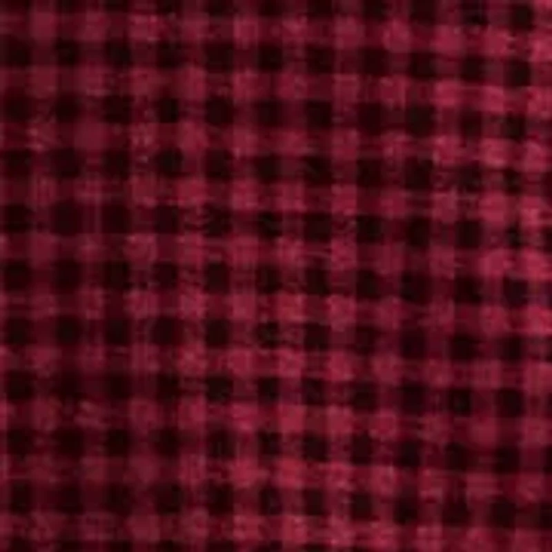 Men's Checked Estate-Rib Quarter-Zip Pullover