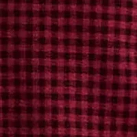 Men's Checked Estate-Rib Quarter-Zip Pullover