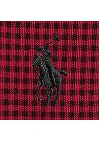 Men's Checked Estate-Rib Quarter-Zip Pullover