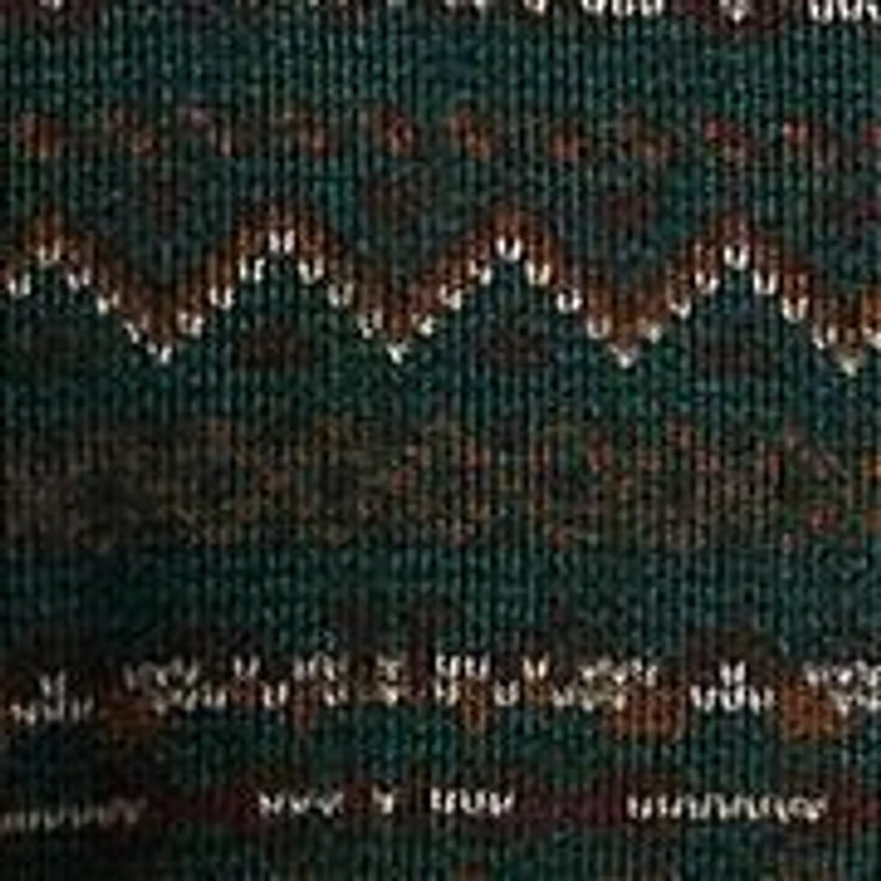 Men's Fair Isle-Inspired Estate-Rib Pullover