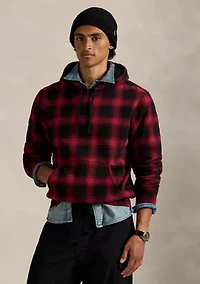Men's Plaid Fleece Hoodie
