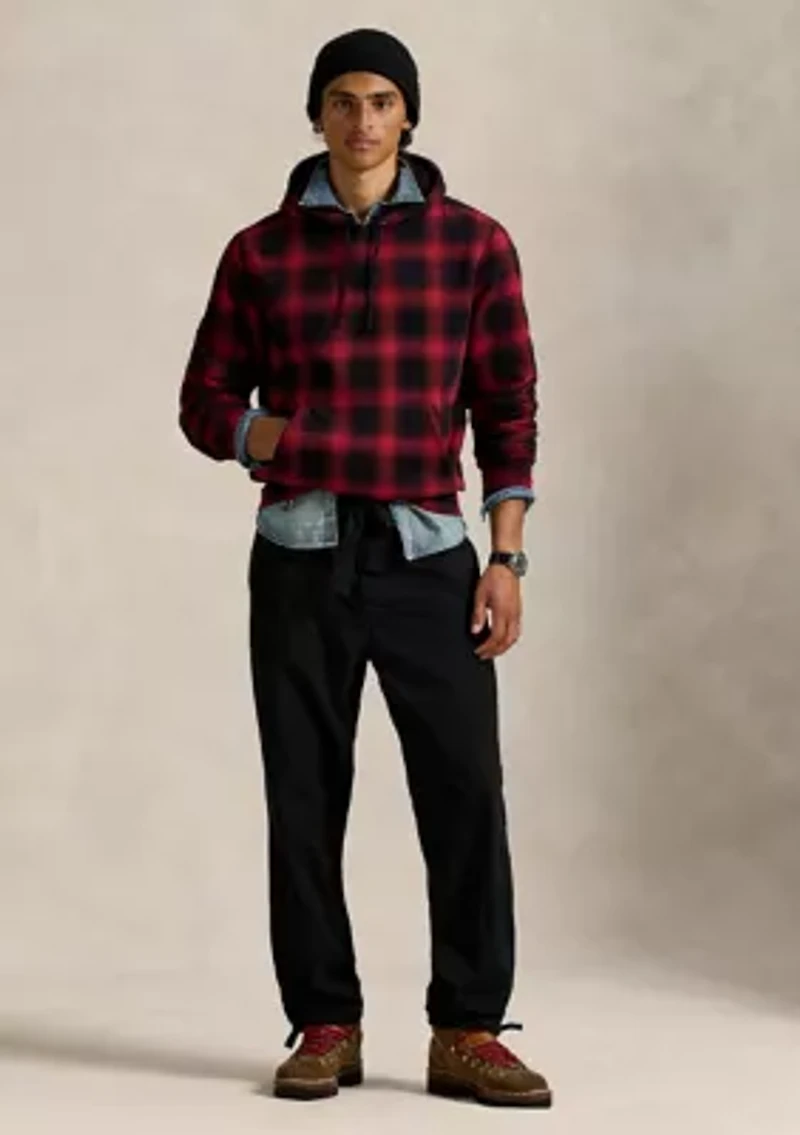 Men's Plaid Fleece Hoodie