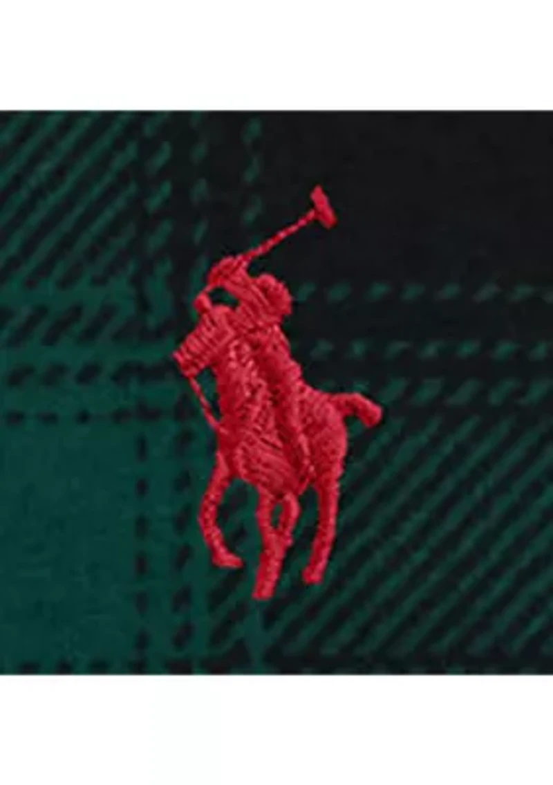 Plaid Fleece Full-Zip Hoodie