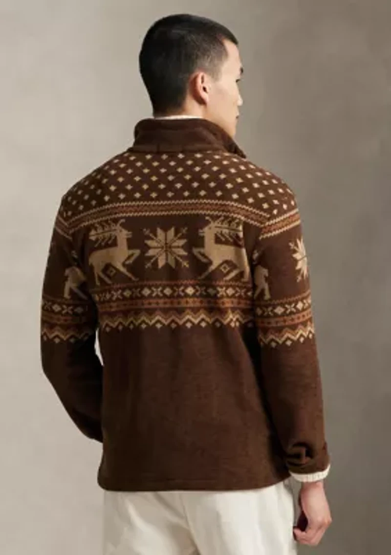 Men's Brushed Fleece 1/4 Zip Pullover