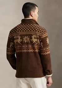 Men's Brushed Fleece 1/4 Zip Pullover