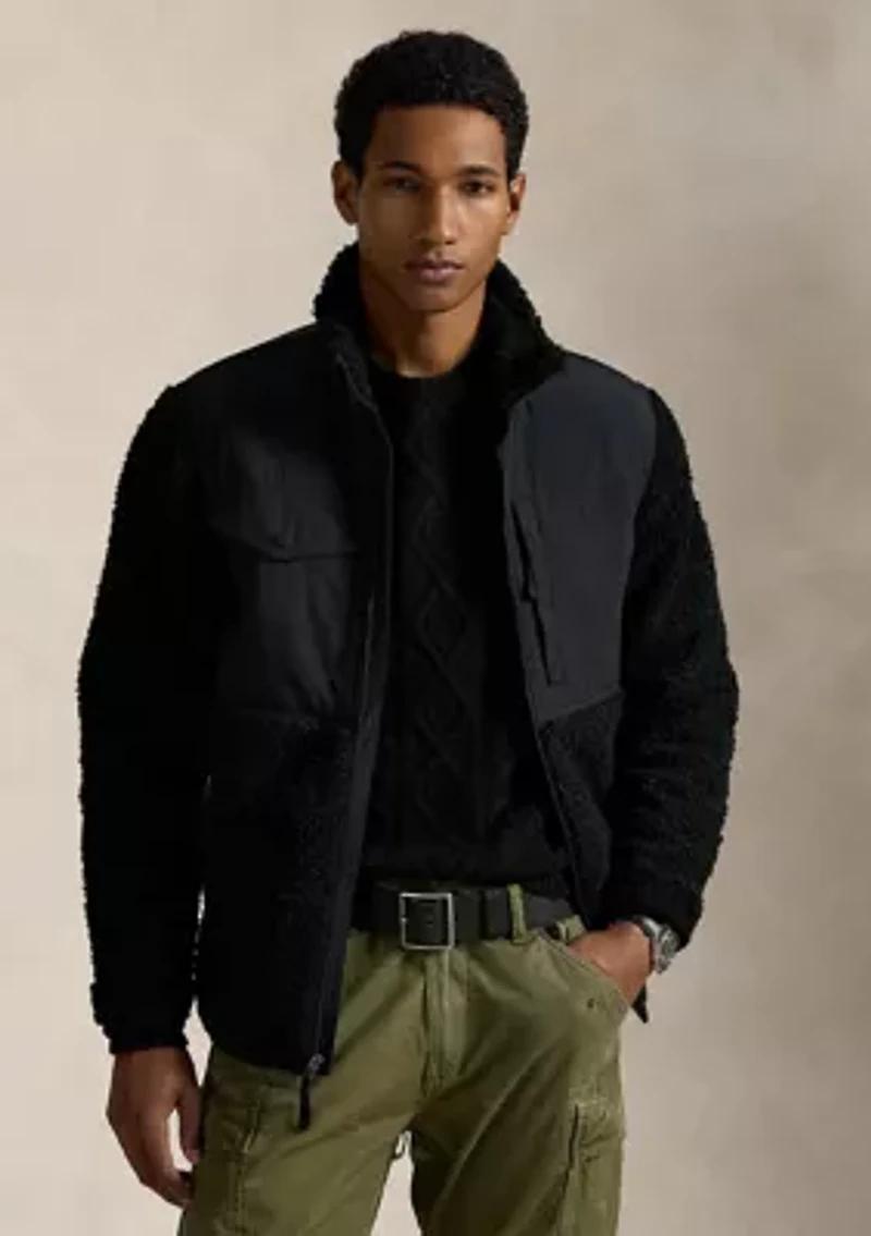 Hybrid Mock Neck Jacket