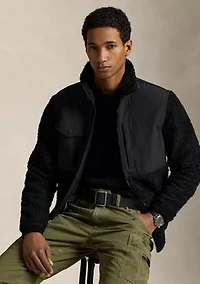 Hybrid Mock Neck Jacket