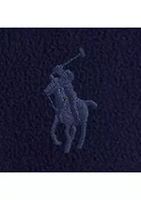 Brushed Fleece Mock neck Vest