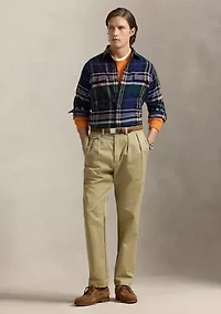 Classic Plaid Brushed Flannel Work shirt